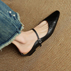 Orella Genuine Leather Mules