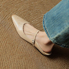 Orella Genuine Leather Mules